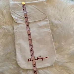 Salvatore Ferragamo | Accessories | Ferragamo Pair Of White  display picture 3